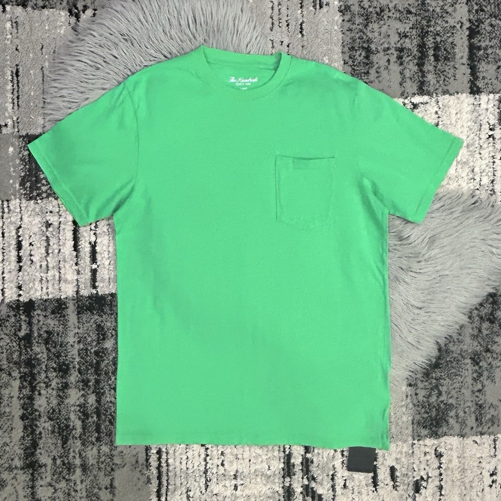 The Hundreds Perfect Pocket T-Shirt Green Large NWT Streetwear 100% Cotton